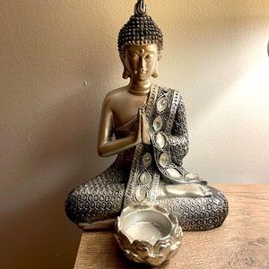 Silver votive holder